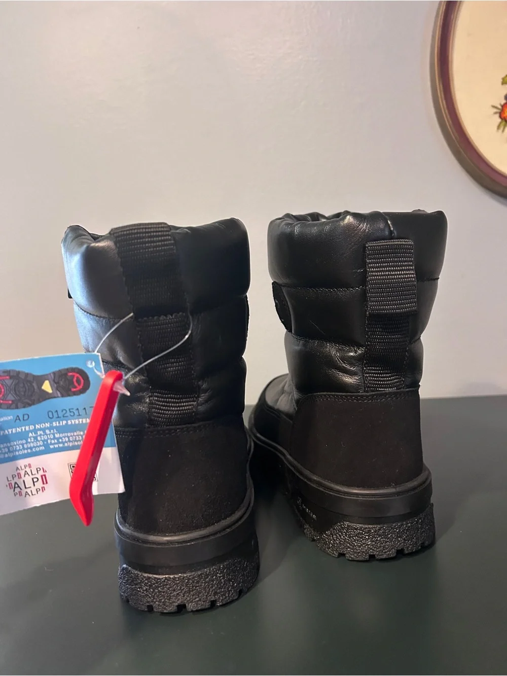 La Canniedienne Eric Puffer Boots Black Size 38